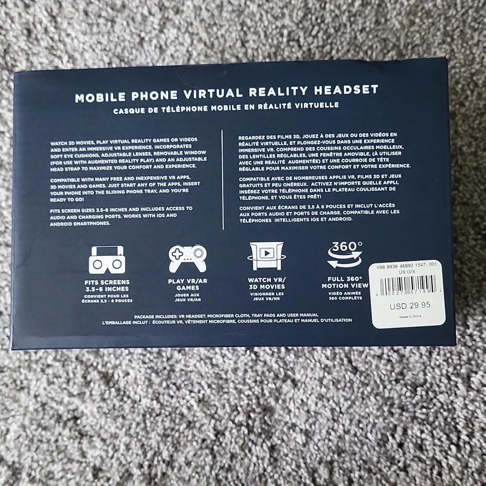 Vr headset